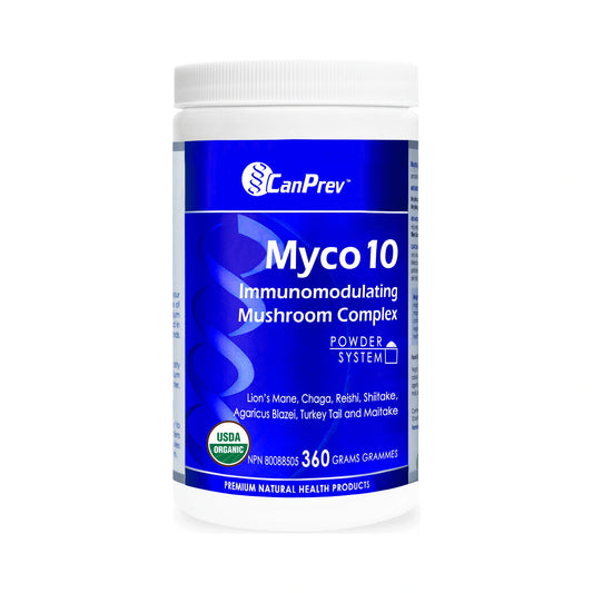 CanPrev Myco10 Immunomodulating Mushroom Complex 360g