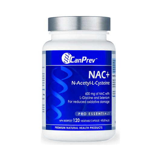 CanPrev NAC+ N-Acetyl-L-Cysteine 120 Veg Capsules