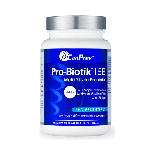 CanPrev Pro-Biotik 15B 60 Veg Capsules