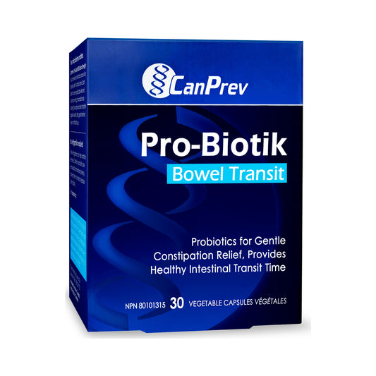 CanPrev Pro-Biotik Bowel Transit 30 Veg Capsules