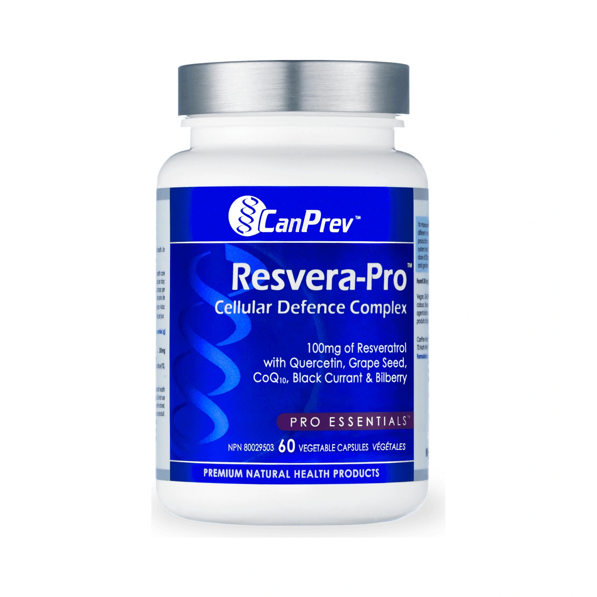 CanPrev Resvera-Pro 60 Veg Capsules