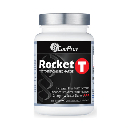 CanPrev Rocket T Testosterone Recharge 90 Veg Capsules