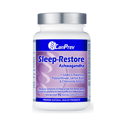 CanPrev Sleep-Restore Ashwagandha 90 Veg Capsules