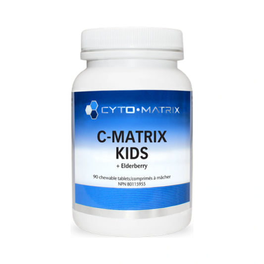 Cyto Matrix C-Matrix Kids + Elderberry 90 Chewable Tablets