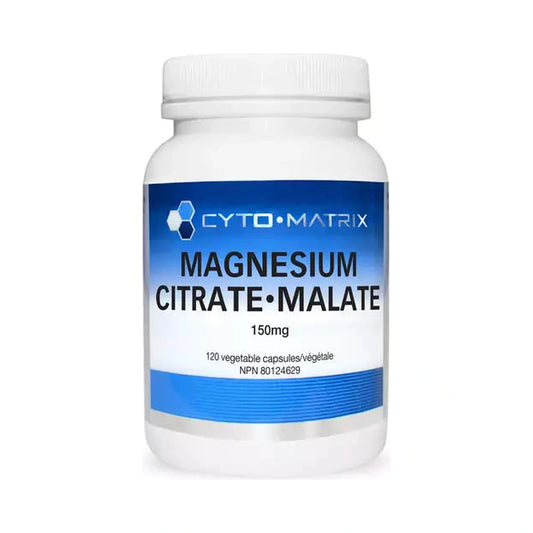 Cyto Matrix Magnesium Citrate Malate 120 Veg Capsules