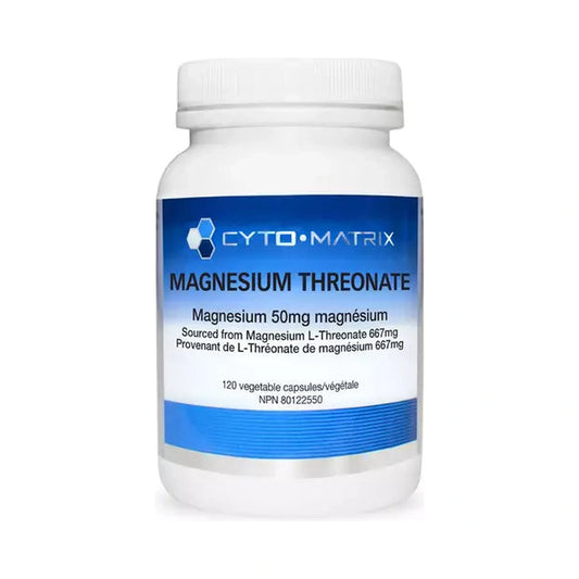 Cyto Matrix Magnesium Threonate 120 Veg Capsules