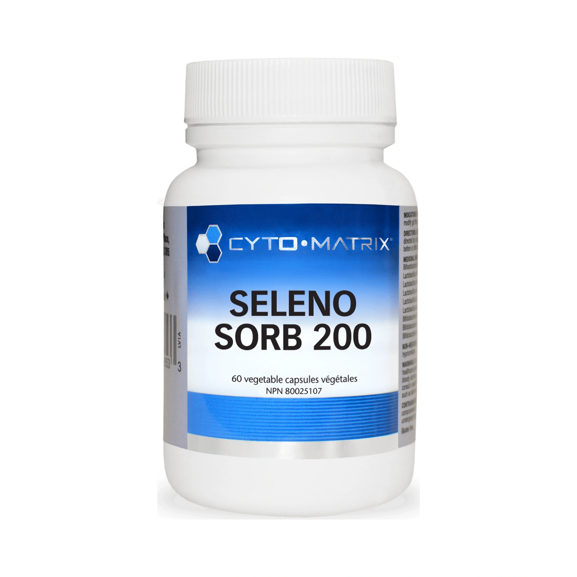 Cyto Matrix Seleno Sorb 200 60 Veg Capsules