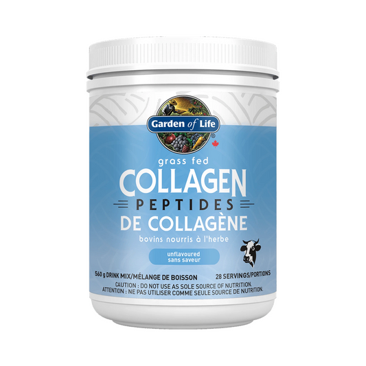 Garden of Life Grass Fed Collagen Peptides Unflavoured 560g