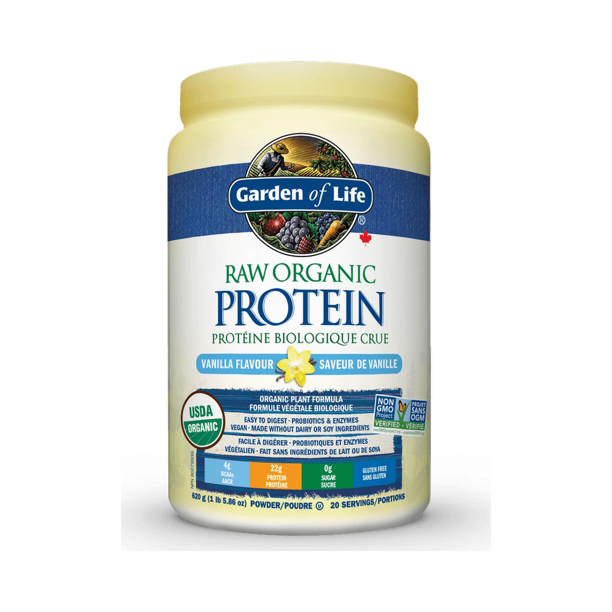 Garden of Life RAW Organic Protein Vanilla 620g