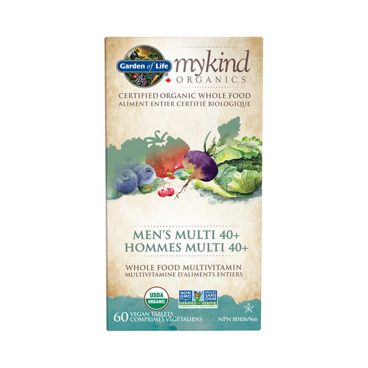 Garden of Life mykind Organics Multivitamin Men’s Multi 40+ 60 Tablets