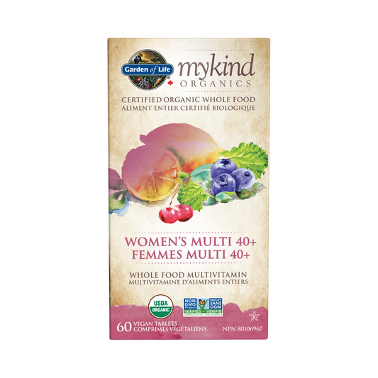 Garden of Life mykind Organics Multivitamin Women’s Multi 40+ 60 Tablets