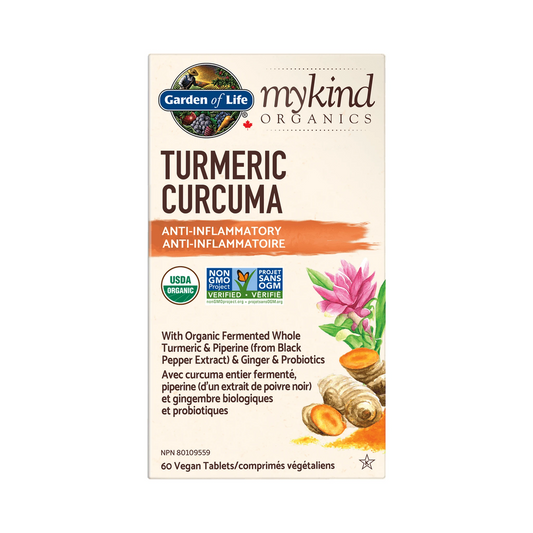 Garden of Life mykind Organics Turmeric 60 Tablets