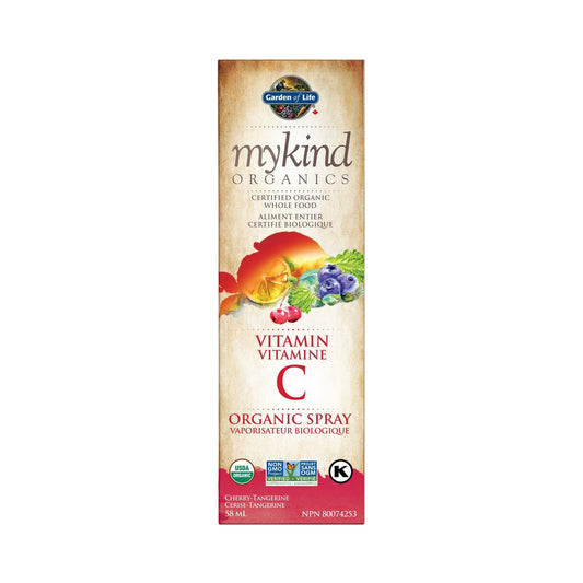 Garden of Life mykind Organics Vitamin C Organic Spray Cherry Tangerine 58mL