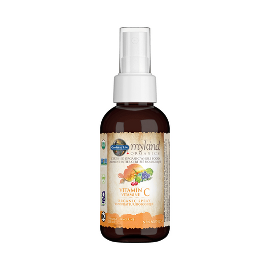Garden of Life mykind Organics Vitamin C Organic Spray Orange Tangerine 58mL