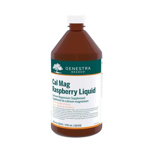 Genestra Cal Mag Raspberry Liquid 450mL