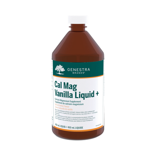 Genestra Cal Mag Vanilla Liquid + 450mL 