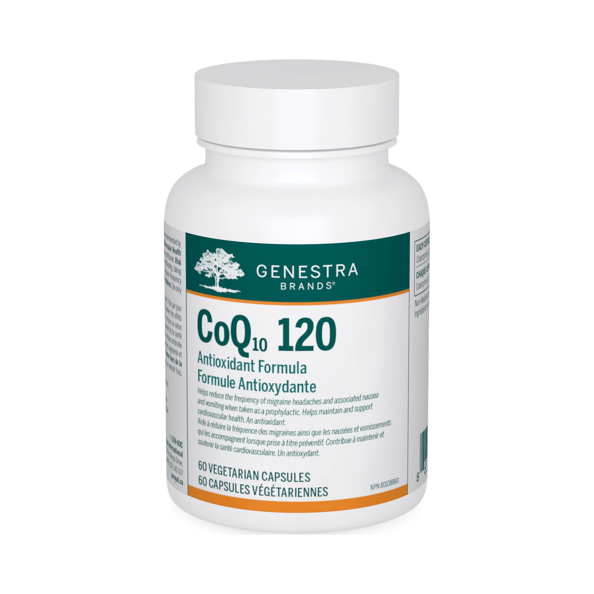 Genestra CoQ10 120 60 Capsules