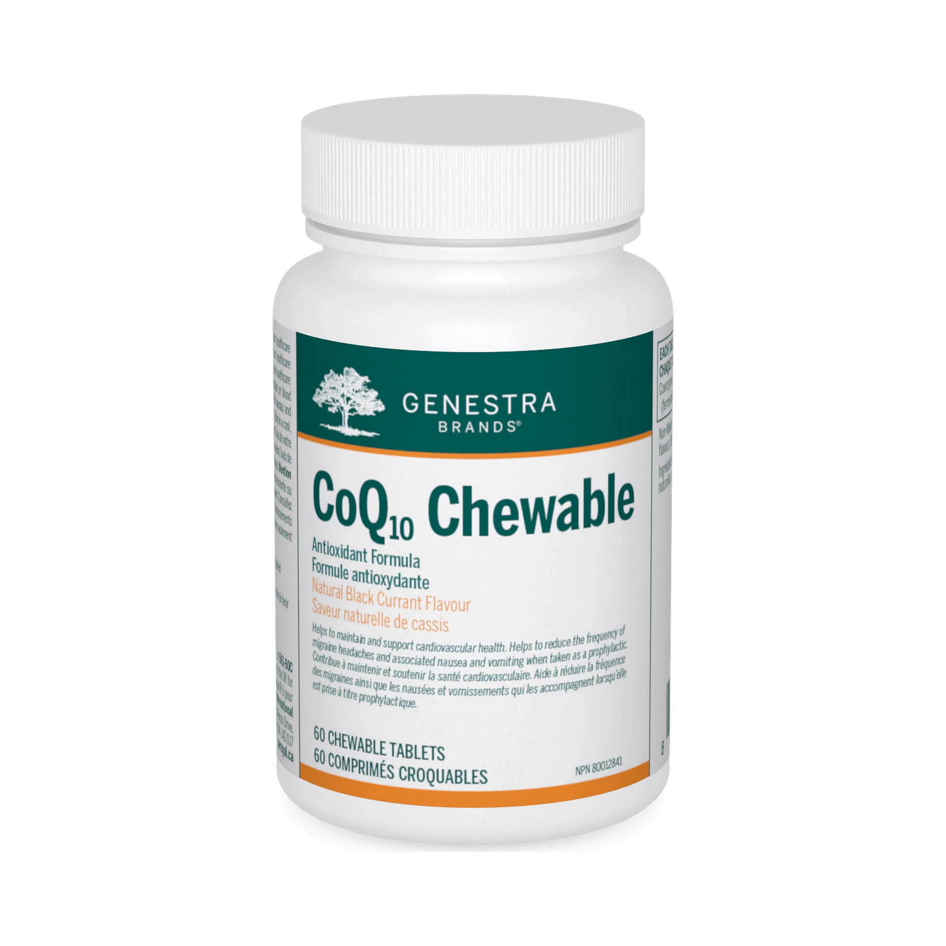 Genestra CoQ10 60 Chewable Tablets
