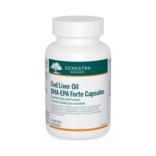 Genestra Cod Liver Oil DHA/EPA Forte 60 Softgels