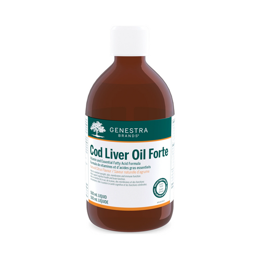 Genestra Cod Liver Oil Forte Liquid 500mL