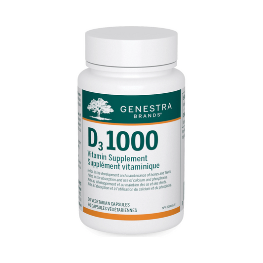 Genestra D3 1000 90 Veg Capsules