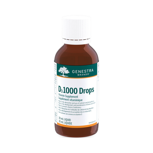 Genestra D3 1000 Drops 30mL