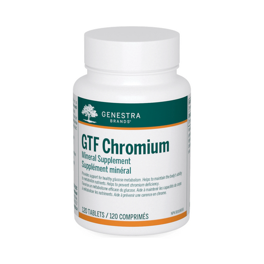 Genestra GTF Chromium 120 Tablets