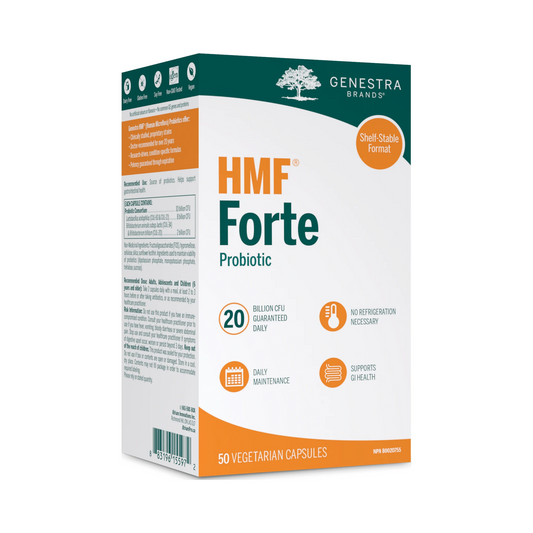 Genestra HMF Forte Shelf Stable 50 Veg Capsules