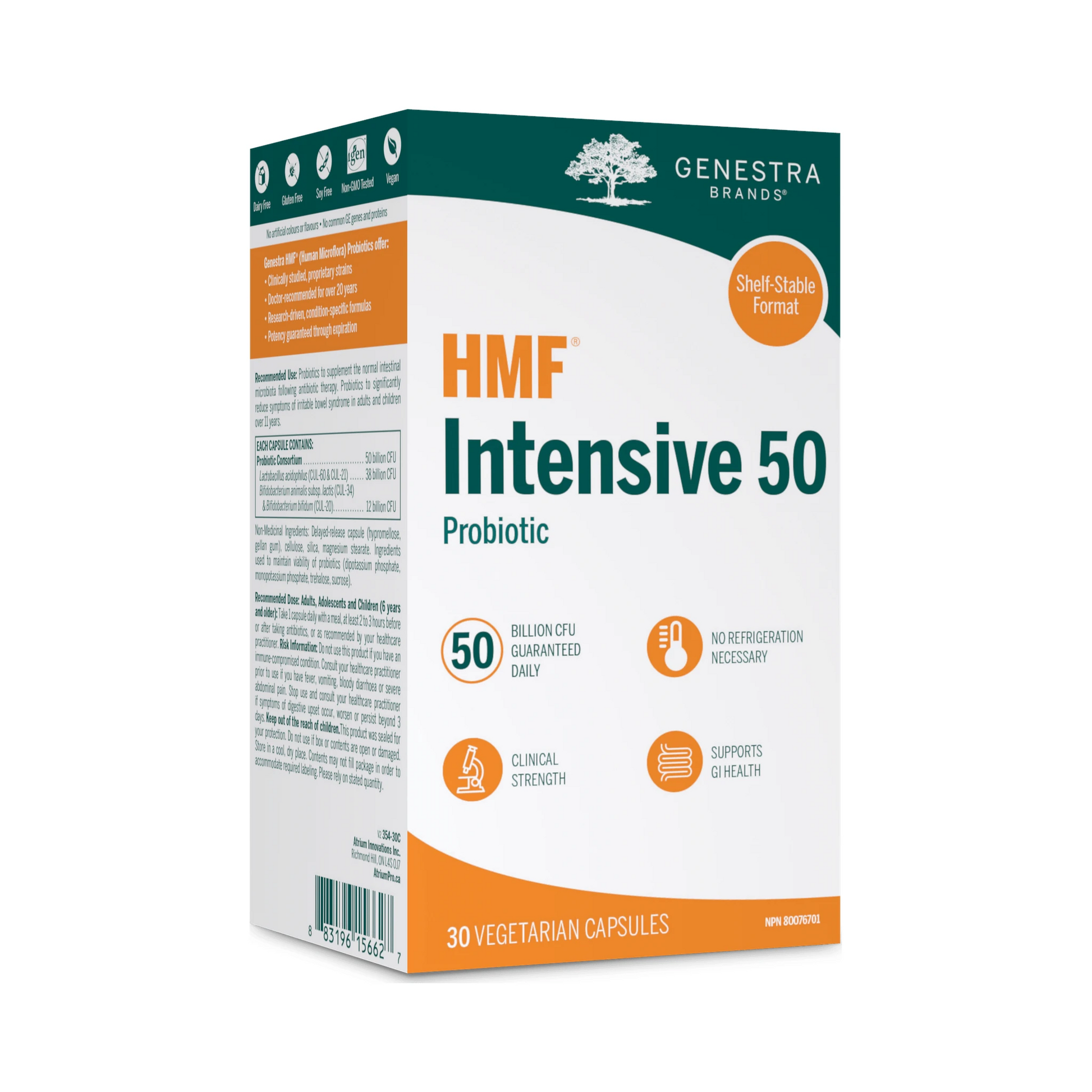 Genestra HMF Intensive 50 30 Capsules