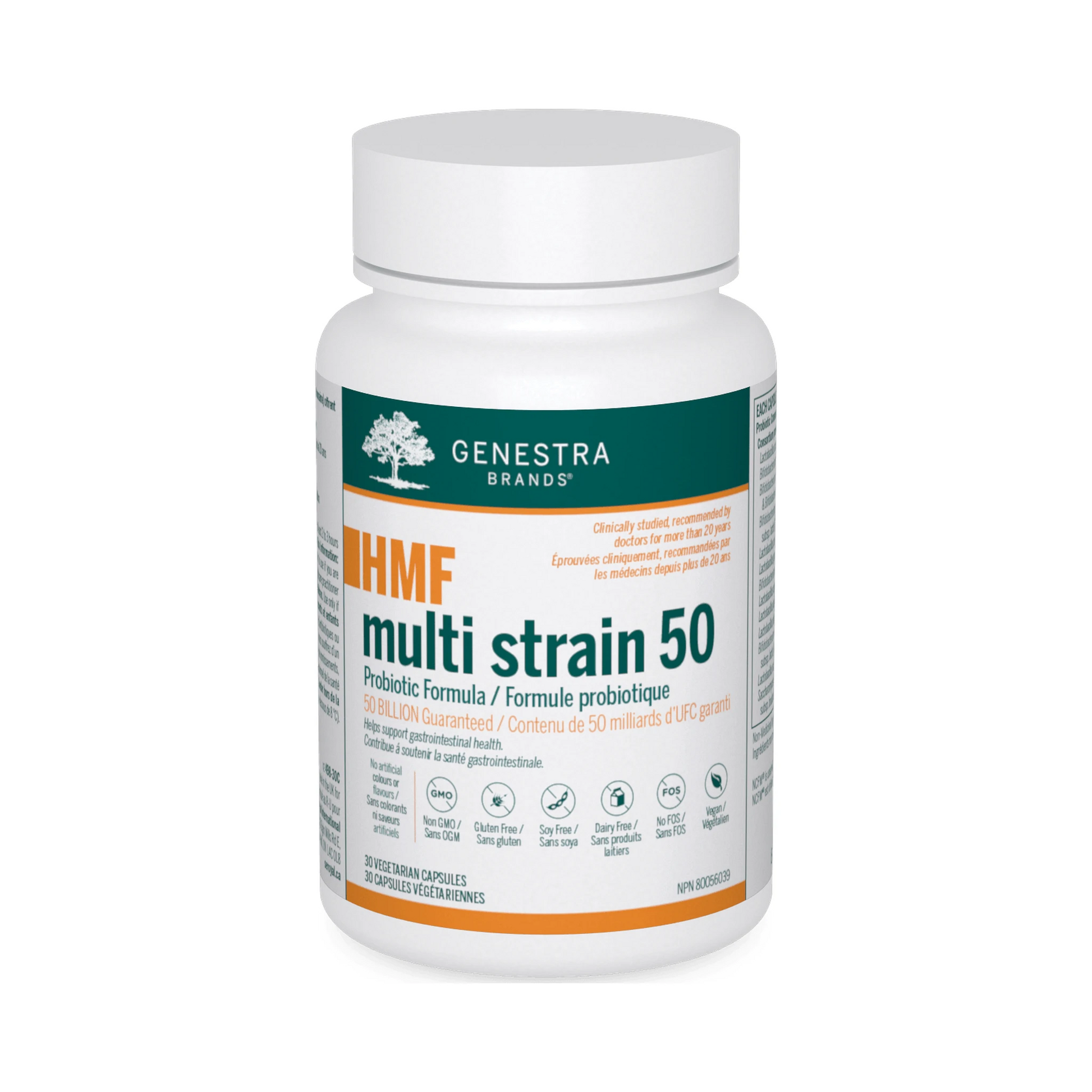 Genestra HMF Multi Strain 50 30 Veg Capsules