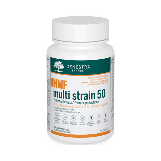 Genestra HMF Multi Strain 50 30 Veg Capsules