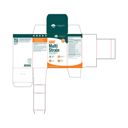 Genestra HMF Multi Strain (shelf-stable) 50 Veg Capsules