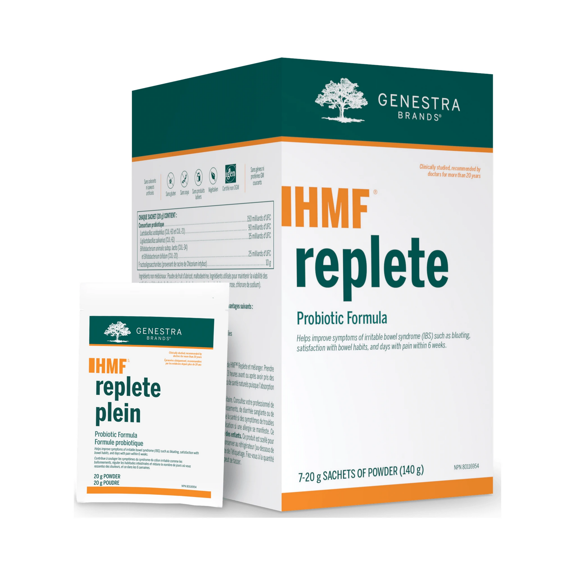 Genestra HMF Replete 7x20g