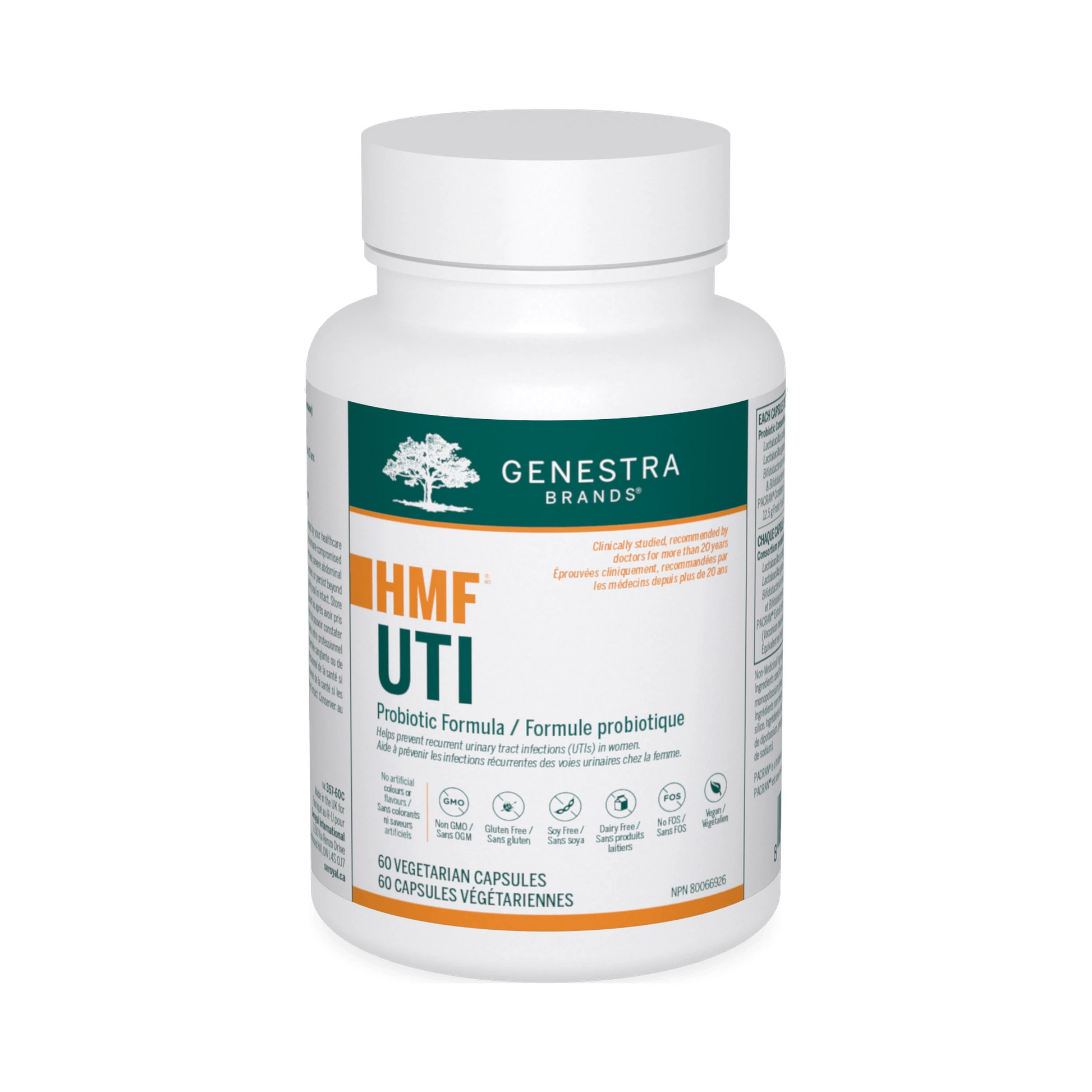 Genestra HMF UTI 60 Capsules