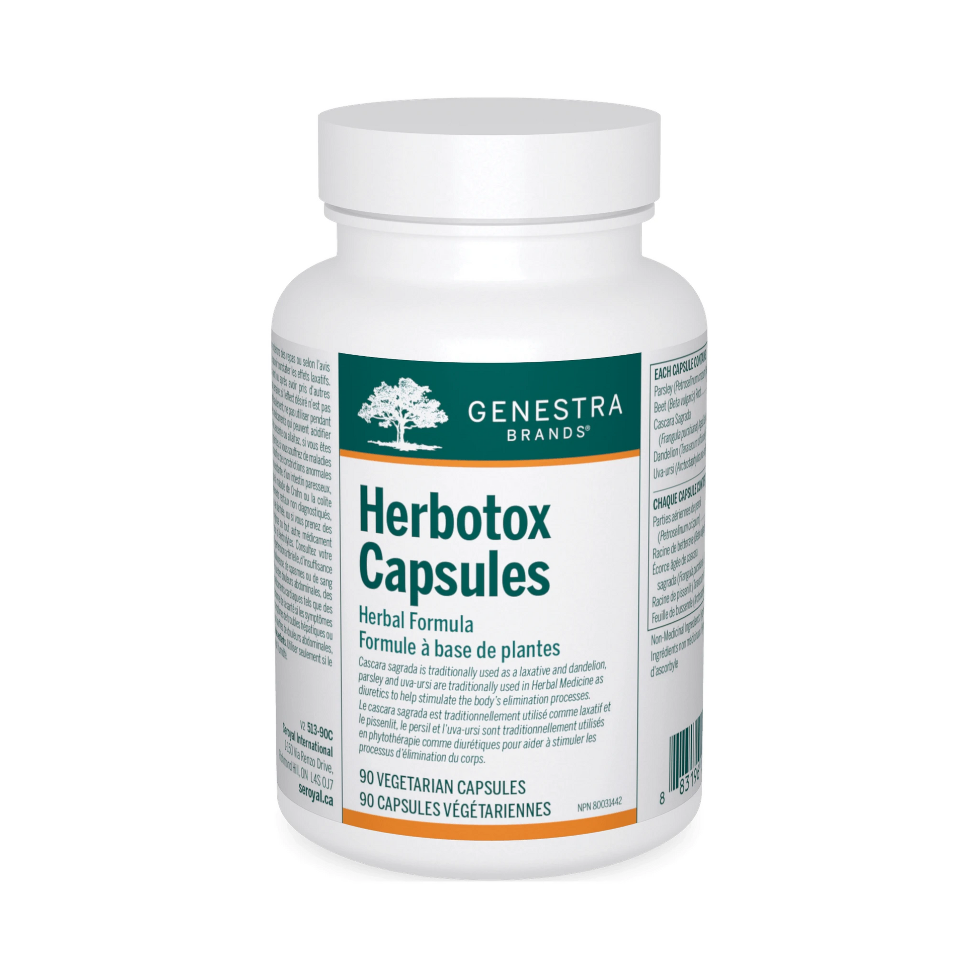 Genestra Herbotox 90 Capsules