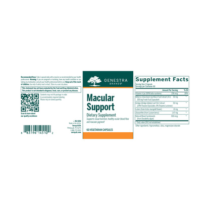 Genestra Macular Support 60 Veg Capsules