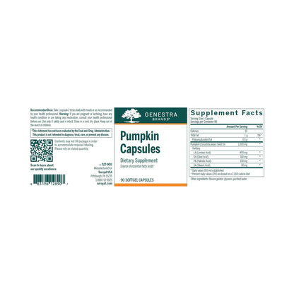 Genestra Pumpkin 90 Softgels