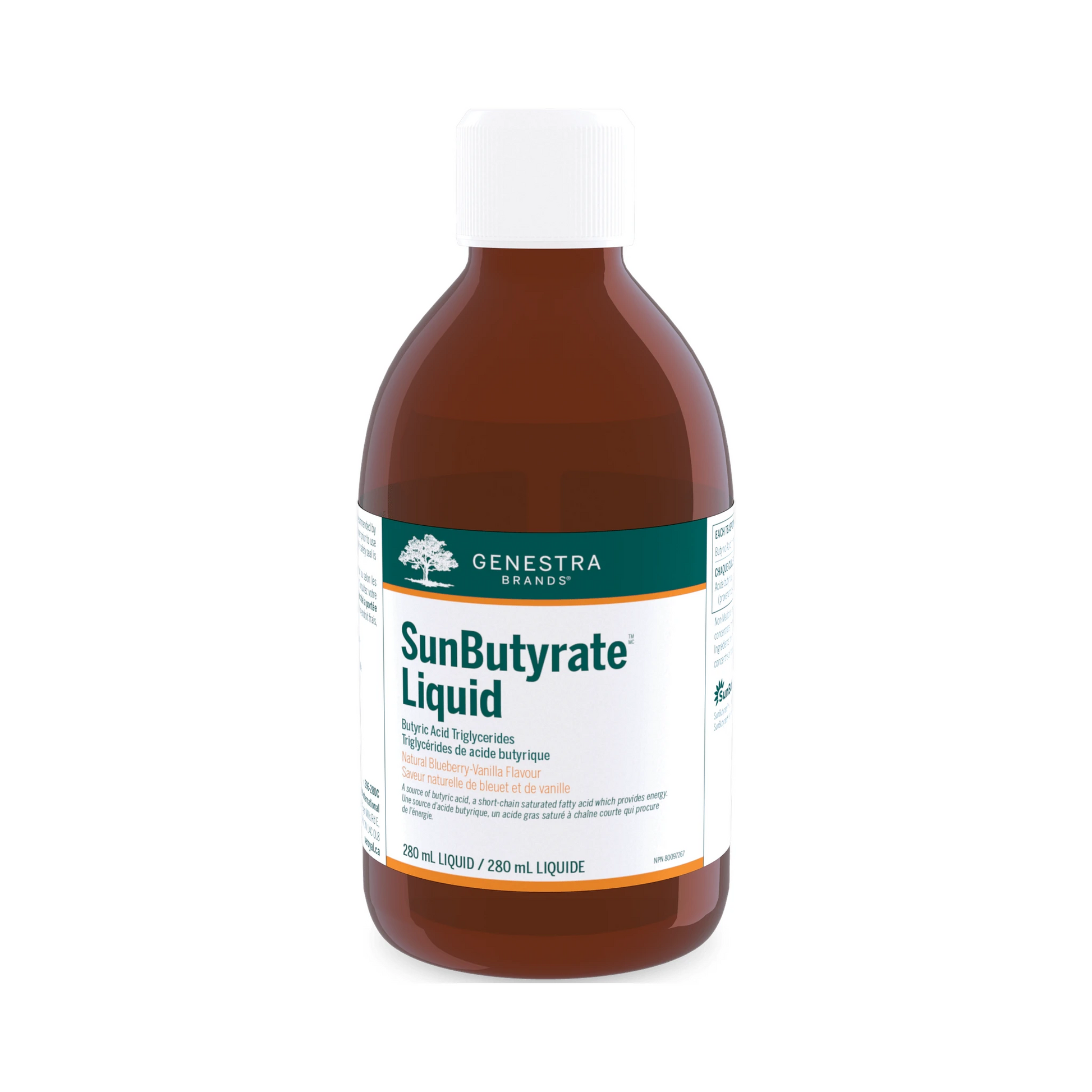 Genestra Sunbutyrate Liquid Blueberry Vanilla 280mL