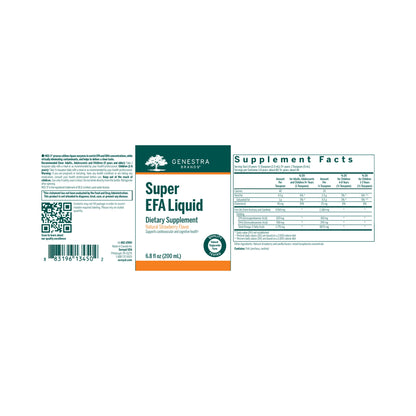 Genestra Super EFA Liquid - Natural Strawberry 200mL
