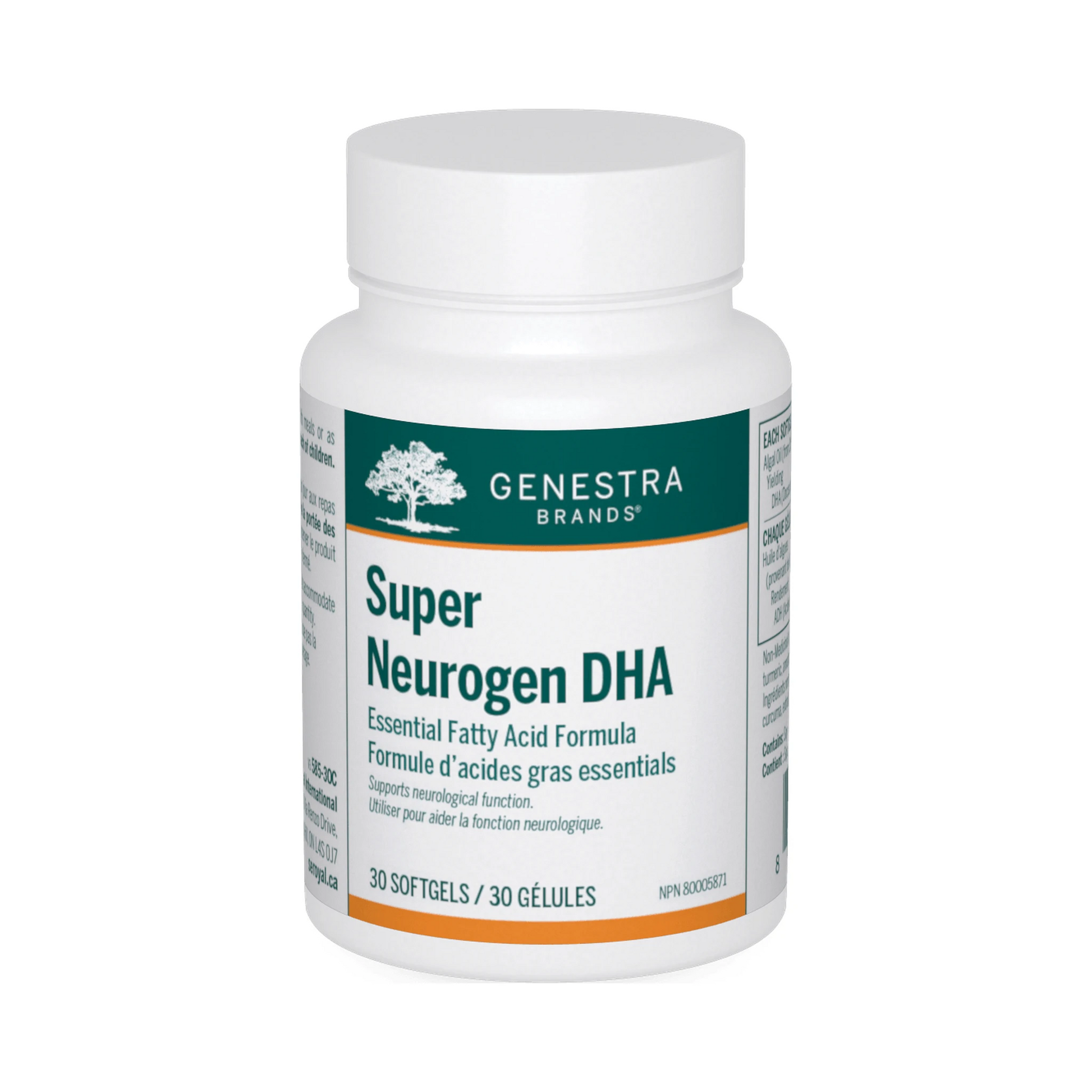 Genestra Super Neurogen DHA 30 Softgels