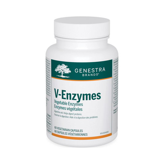 Genestra V- Enzymes 60 Veg Capsules