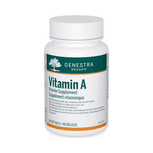 Genestra Vitamin A 60 Softgels