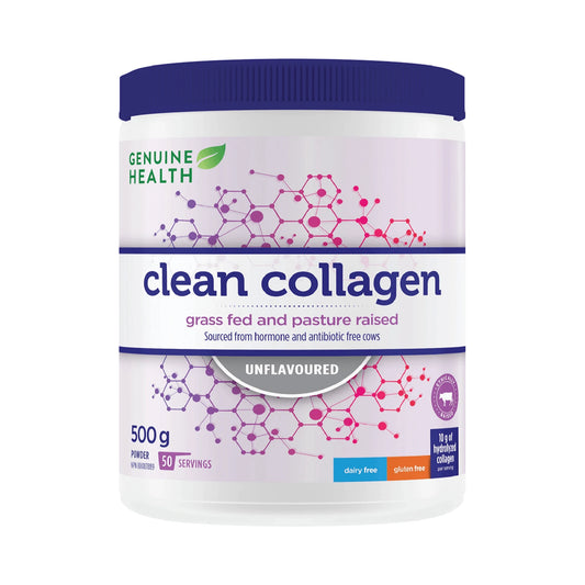 Genuine Health Clean Collagen Bovine Unflavored 500g
