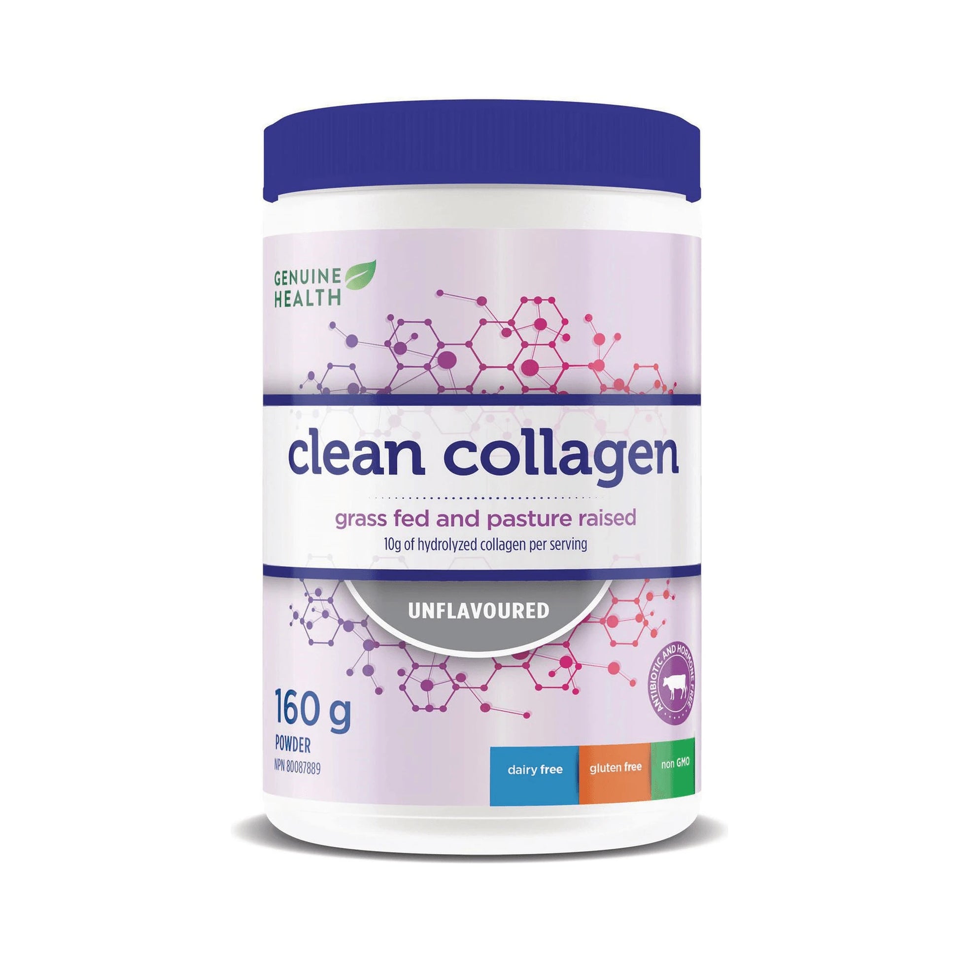 Genuine Health Clean Collagen Bovine Unflavoured 160g