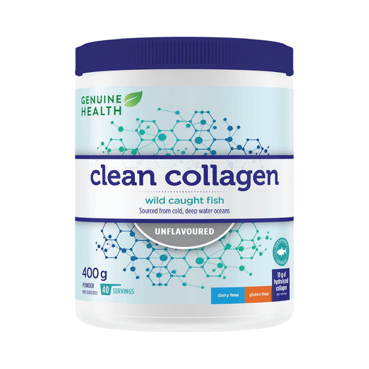 Genuine Health Clean Collagen Marine Unflavored 400g