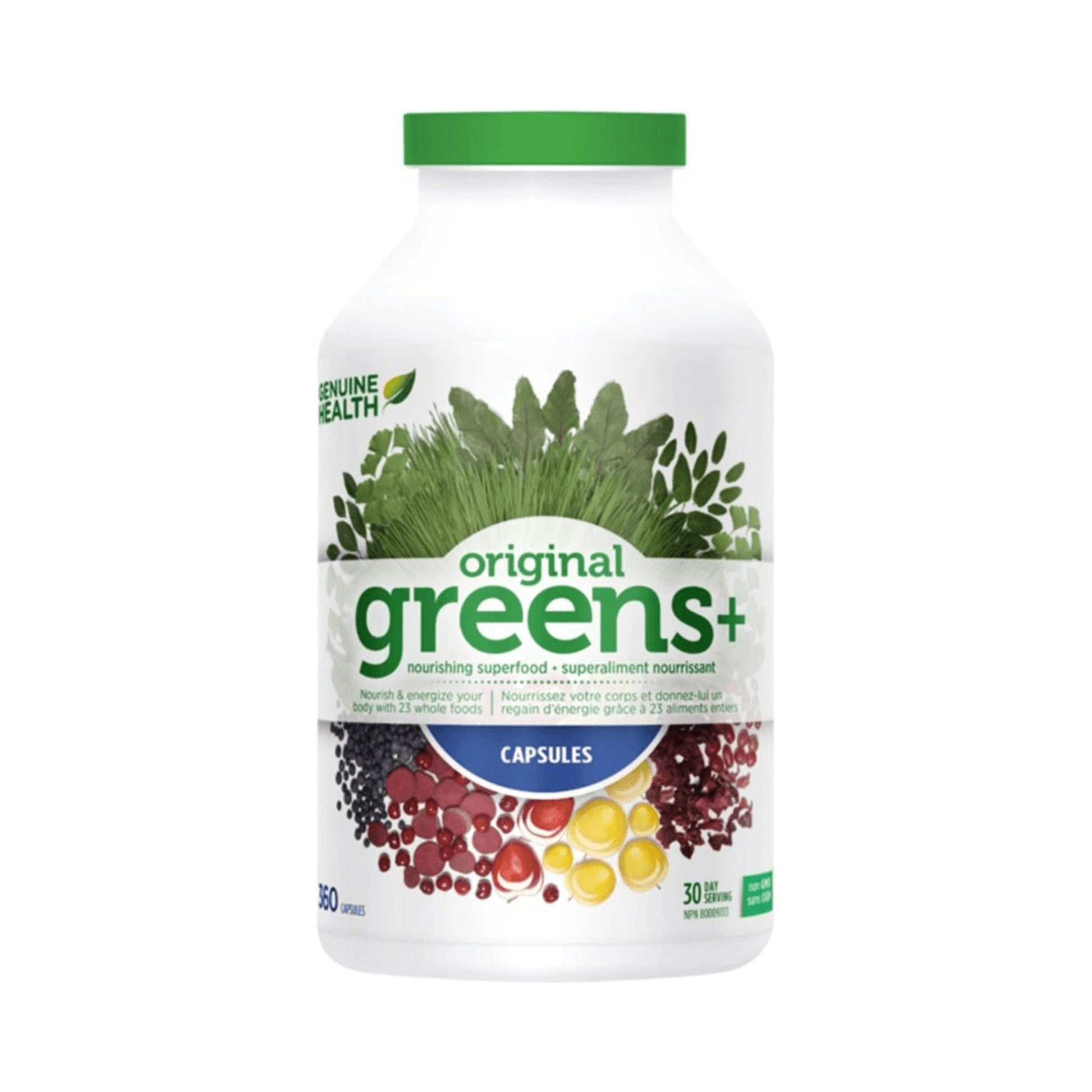 Genuine Health Greens+ 360 Capsules