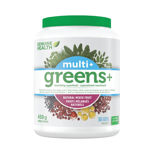 Genuine Health Greens+ Multi+ Mixed Fruit 459g