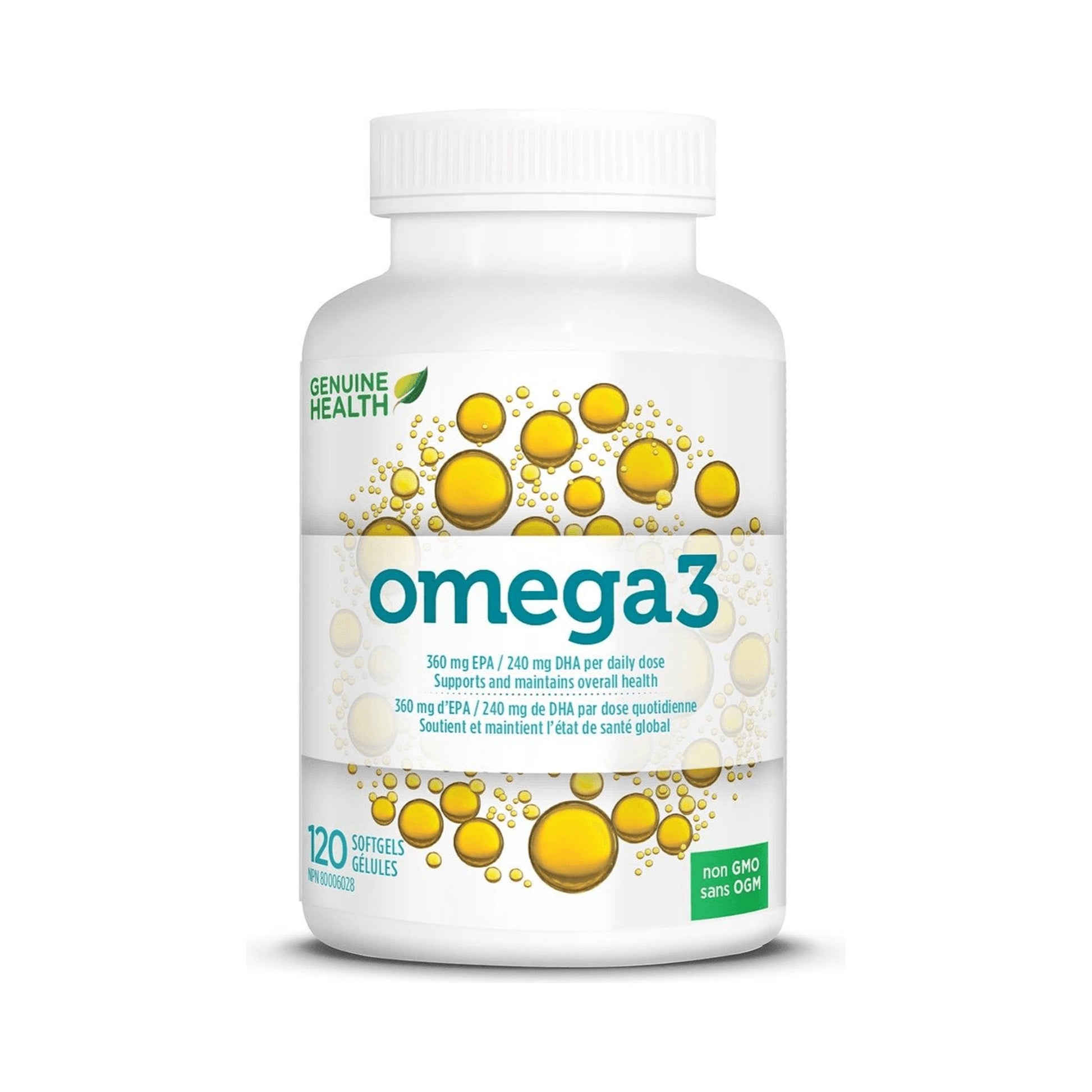 Genuine Health Omega3 120 Softgels