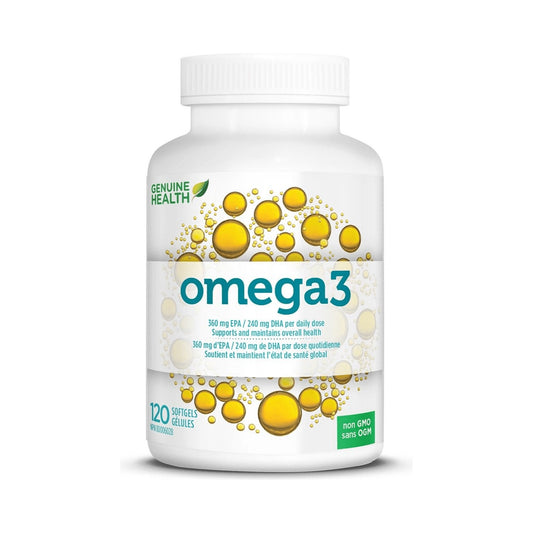 Genuine Health Omega3 120 Softgels