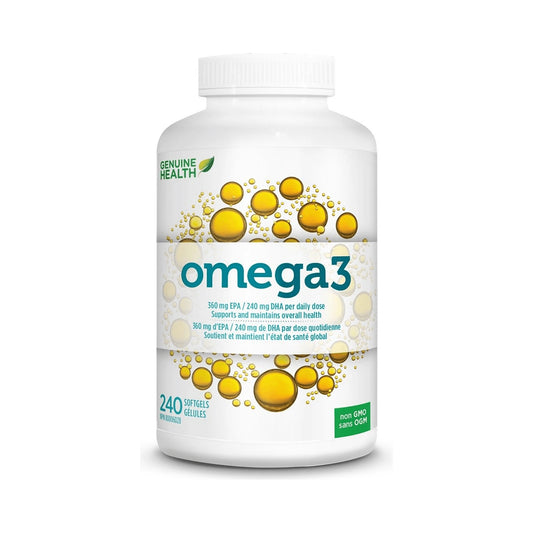 Genuine Health Omega3 240 Softgels